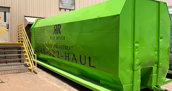 Compactor from Red River Waste Management